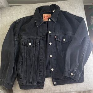 Levi’s 90s trucker jacket - black - small